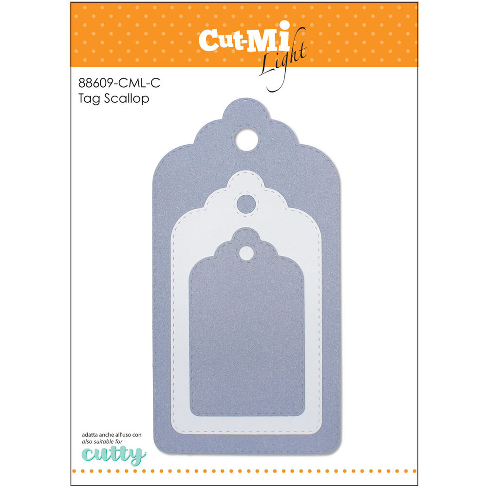 Impronte d'Autore Tag Scallop Dies (88609-CML-C)
