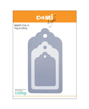 Impronte d'Autore Tag Scallop Dies (88609-CML-C)