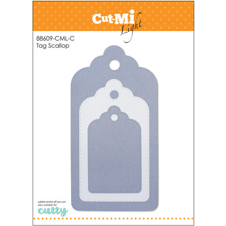 Impronte d'Autore Tag Scallop Dies (88609-CML-C)