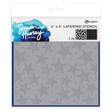 Simon Hurley Create Sparkling Stars 6x6 Inch Masking Stencils (HUS92001)