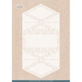 Card Deco Folding Card Stencil Frosted Diamond Card (CDEST088)