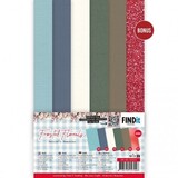 Berrie's Beauties Frosted Florals 4K Linen Cardstock Pack (BB-4K-10022)