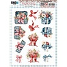 Berrie's Beauties Frosted Florals 3D Push Out Bow (SB11058) Berrie's Beauties Frosted Florals 3D Push Out Bow (SB11058)