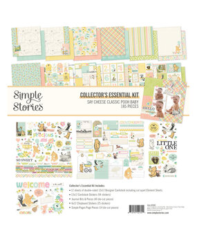 Simple Stories PRE-ORDER Say Cheese Classic Pooh Baby Collector's Essentials Kit (25801) Simple Stories PRE-ORDER Say Cheese Classic Pooh Baby Collector's Essentials Kit (25801)