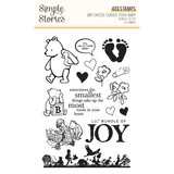 Simple Stories PRE-ORDER Say Cheese Classic Pooh Baby Stamps Bundle of Joy (25823)