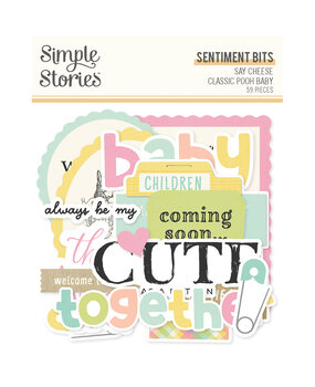 Simple Stories PRE-ORDER Say Cheese Classic Pooh Baby Sentiment Bits (25829) Simple Stories PRE-ORDER Say Cheese Classic Pooh Baby Sentiment Bits (25829)