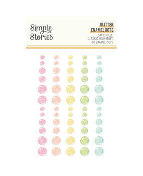 Simple Stories PRE-ORDER Say Cheese Classic Pooh Baby Glitter Enamel Dots (25833) Simple Stories PRE-ORDER Say Cheese Classic Pooh Baby Glitter Enamel Dots (25833)