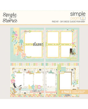 Simple Stories PRE-ORDER Say Cheese Classic Pooh Baby Simple Pages Kit (25837) Simple Stories PRE-ORDER Say Cheese Classic Pooh Baby Simple Pages Kit (25837)