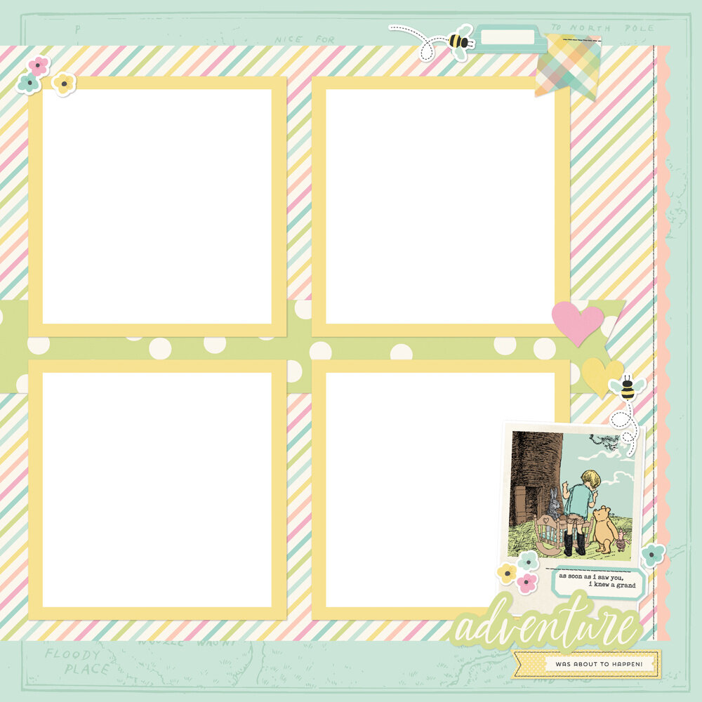 Simple Stories Say Cheese Classic Pooh Baby Simple Pages Kit (25837) Simple Stories Say Cheese Classic Pooh Baby Simple Pages Kit (25837)