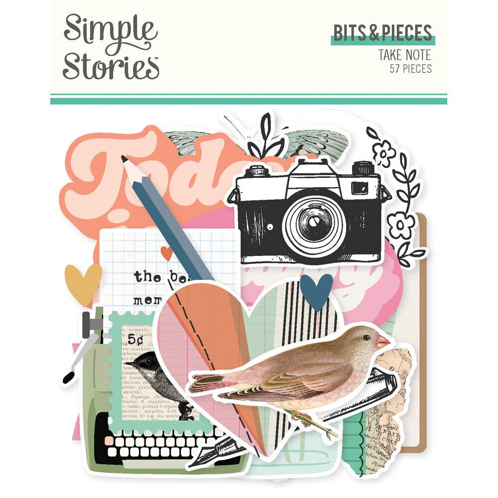 Simple Stories Take Note Bits & Pieces (25918) Simple Stories Take Note Bits & Pieces (25918)
