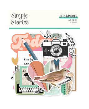 Simple Stories Take Note Bits & Pieces (25918) Simple Stories Take Note Bits & Pieces (25918)