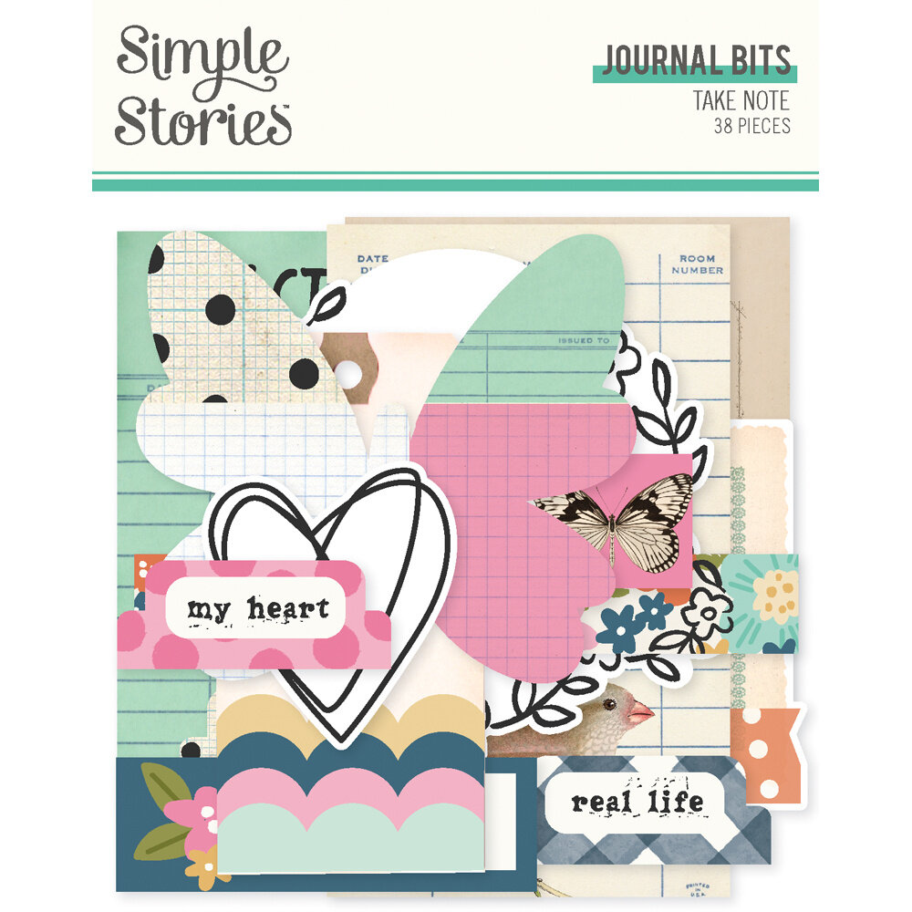 Simple Stories Take Note Journal Bits (25919) Simple Stories Take Note Journal Bits (25919)