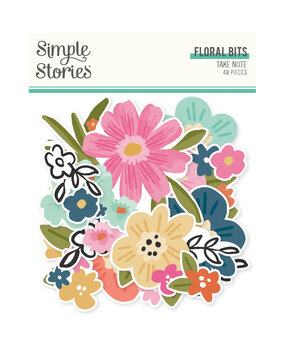Simple Stories PRE-ORDER Take Note Floral Bits (25920) Simple Stories PRE-ORDER Take Note Floral Bits (25920)