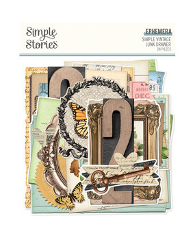 Simple Stories PRE-ORDER Simple Vintage Junk Drawer Ephemera (26028) Simple Stories PRE-ORDER Simple Vintage Junk Drawer Ephemera (26028)