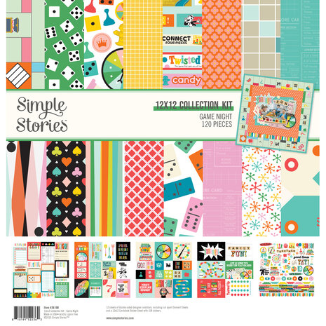 Simple Stories Game Night 12x12 Inch Collection Kit (26100) Simple Stories Game Night 12x12 Inch Collection Kit (26100)