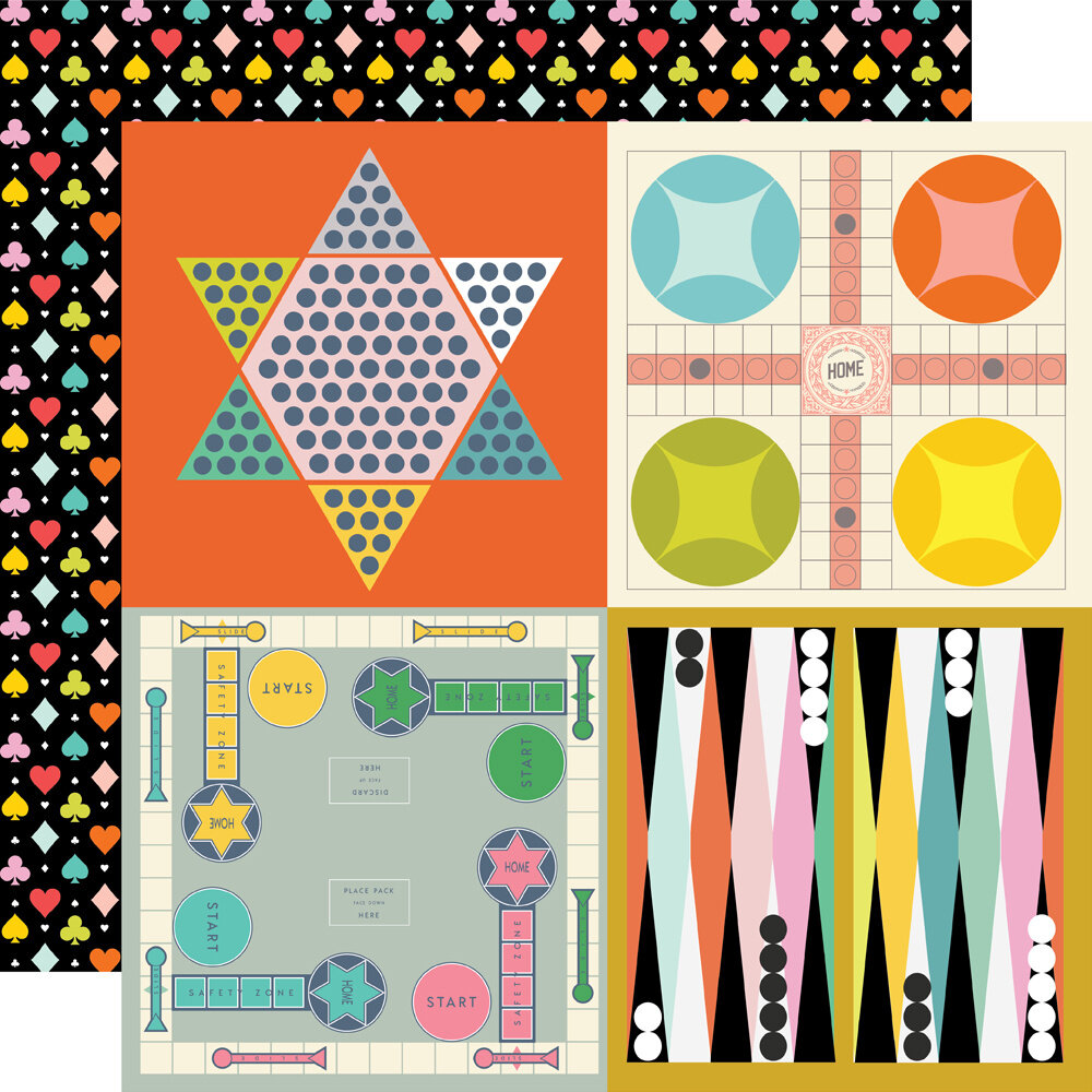 Simple Stories Game Night 12x12 Inch Collection Kit (26100) Simple Stories Game Night 12x12 Inch Collection Kit (26100)