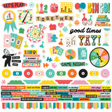Simple Stories Game Night Cardstock Stickers (26102)