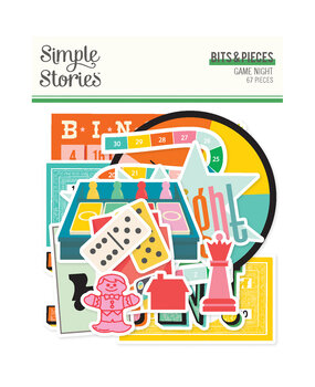 Simple Stories PRE-ORDER Game Night Bits & Pieces (26118) Simple Stories PRE-ORDER Game Night Bits & Pieces (26118)