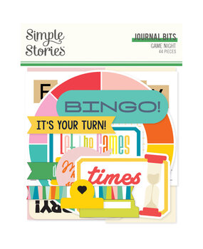 Simple Stories PRE-ORDER Game Night Journal Bits (26119) Simple Stories PRE-ORDER Game Night Journal Bits (26119)