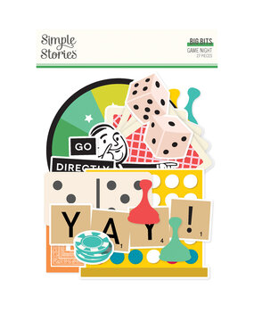 Simple Stories PRE-ORDER Game Night Big Bits (26120) Simple Stories PRE-ORDER Game Night Big Bits (26120)