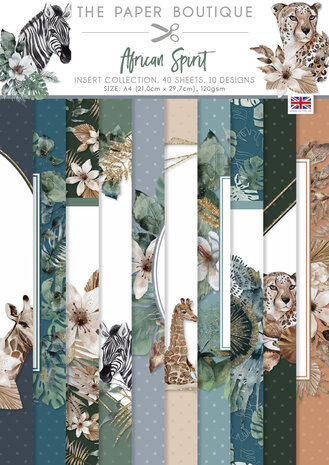The Paper Boutique African Spirit A4 Insert Collection (PB1908) (OUTLET) The Paper Boutique African Spirit A4 Insert Collection (PB1908) (OUTLET)