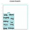Studio Light Bubbly ENG Essentials Clear Stamps (BL-ES-STAMP356) (OUTLET) Studio Light Bubbly ENG Essentials Clear Stamps (BL-ES-STAMP356) (OUTLET)