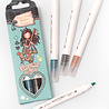 Studio Light Gorjuss Wonderland Fiber Brush Markers Blues/Black/Brown (4pcs) (GOR-WL-FBLM10) (OUTLET) Studio Light Gorjuss Wonderland Fiber Brush Markers Blues/Black/Brown (4pcs) (GOR-WL-FBLM10) (OUTLET)