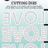 Studio Light LOVE Essentials Cutting Dies (SL-ES-CD462) (OUTLET) Studio Light LOVE Essentials Cutting Dies (SL-ES-CD462) (OUTLET)