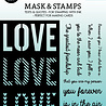 Studio Light Love Sentiments Essentials Mask & Stamp (SL-ES-MST01) (OUTLET) Studio Light Love Sentiments Essentials Mask & Stamp (SL-ES-MST01) (OUTLET)