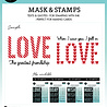 Studio Light Love Sentiments Essentials Mask & Stamp (SL-ES-MST01) (OUTLET) Studio Light Love Sentiments Essentials Mask & Stamp (SL-ES-MST01) (OUTLET)