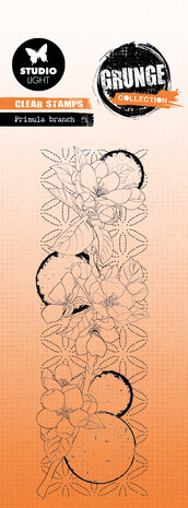 Studio Light Primula Branch Grunge Stamps (SL-GR-STAMP393) (OUTLET) Studio Light Primula Branch Grunge Stamps (SL-GR-STAMP393) (OUTLET)
