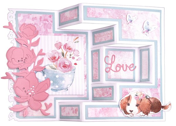 Studio Light Little Blossom Cutting Dies Love Friends (SL-LB-CD197) (OUTLET) Studio Light Little Blossom Cutting Dies Love Friends (SL-LB-CD197) (OUTLET)