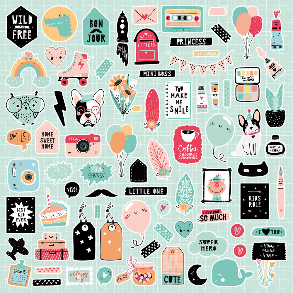 Studio Light Ultimate Scrap Collection 12x12 Inch Paper Pack Background (SL-USC-PS06) (OUTLET) Studio Light Ultimate Scrap Collection 12x12 Inch Paper Pack Background (SL-USC-PS06) (OUTLET)