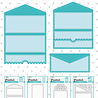 Studio Light Cardshape Pocket Cutting Dies (STENCILSL396) (OUTLET) Studio Light Cardshape Pocket Cutting Dies (STENCILSL396) (OUTLET)