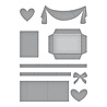 Stampendous! Hugs Accessories Cutting Dies (S5-590) (OUTLET) Stampendous! Hugs Accessories Cutting Dies (S5-590) (OUTLET)