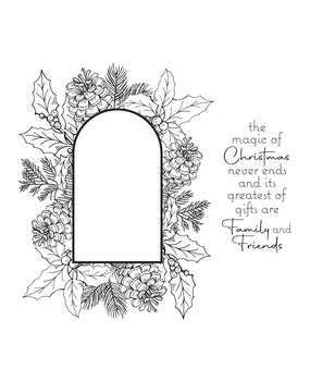 Spellbinders Magic of Christmas Frame Press Plates (BP-076) (OUTLET) Spellbinders Magic of Christmas Frame Press Plates (BP-076) (OUTLET)