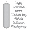 Spellbinders Merry Everything Words Etched Dies (S4-1205) (OUTLET) Spellbinders Merry Everything Words Etched Dies (S4-1205) (OUTLET)