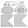 Spellbinders With Love Regalia Card Builder Etched Dies (S5-492) (OUTLET) Spellbinders With Love Regalia Card Builder Etched Dies (S5-492) (OUTLET)