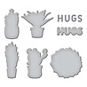 Spellbinders Succulents Etched Dies (S5-556) (OUTLET) Spellbinders Succulents Etched Dies (S5-556) (OUTLET)