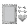 Spellbinders Heartfelt Thanks & Scallops Etched Dies (S5-616) (OUTLET) Spellbinders Heartfelt Thanks & Scallops Etched Dies (S5-616) (OUTLET)