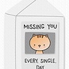 My Favorite Things Missing You Every Single Day Clear Stamps (CS-523) (OUTLET) My Favorite Things Missing You Every Single Day Clear Stamps (CS-523) (OUTLET)