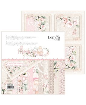 LemonCraft Mums' Love 8x8 Inch Paper Pad (LEM-MUMS-02) (OUTLET)