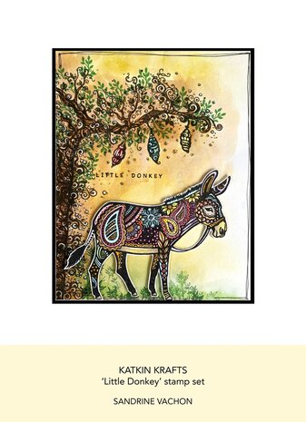 Katkin Krafts Little Donkey A5 Clear Stamp Set (KK0022) (OUTLET) Katkin Krafts Little Donkey A5 Clear Stamp Set (KK0022) (OUTLET)