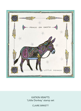 Katkin Krafts Little Donkey A5 Clear Stamp Set (KK0022) (OUTLET) Katkin Krafts Little Donkey A5 Clear Stamp Set (KK0022) (OUTLET)