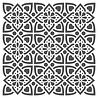 IndigoBlu Flowery Pete 6x6 Inch Stencil (IND0915) (OUTLET) IndigoBlu Flowery Pete 6x6 Inch Stencil (IND0915) (OUTLET)