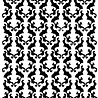 IndigoBlu Rococo 5x8 Inch Stencil (IND0953) (OUTLET) IndigoBlu Rococo 5x8 Inch Stencil (IND0953) (OUTLET)