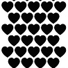 IndigoBlu All Heart 6x3 Inch Stencil (IND0983) (OUTLET) IndigoBlu All Heart 6x3 Inch Stencil (IND0983) (OUTLET)