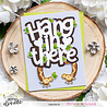 Heffy Doodle Hang In There Jumbo Sentiment Dies (HFD0423) (OUTLET) Heffy Doodle Hang In There Jumbo Sentiment Dies (HFD0423) (OUTLET)