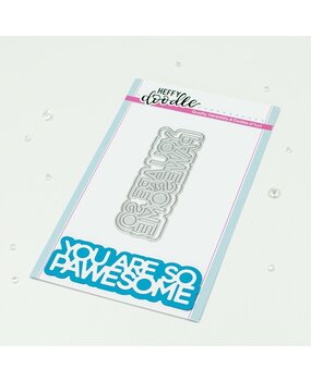 Heffy Doodle You Are So Pawesome Shadow Cuts Die (HFD0537) (OUTLET)