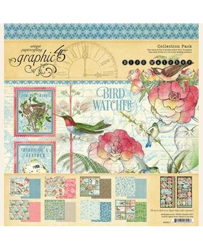 Graphic 45 Bird Watcher 12x12 Inch Collection Pack (4502211) (OUTLET) Graphic 45 Bird Watcher 12x12 Inch Collection Pack (4502211) (OUTLET)